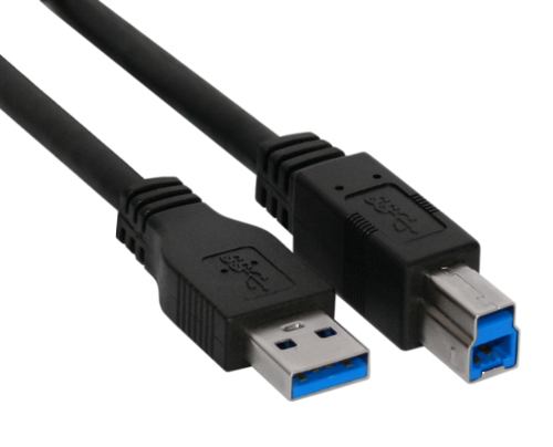 Cavo USB 3.0 per Stampanti Tipo A ---> Tipo B - 1 Metro